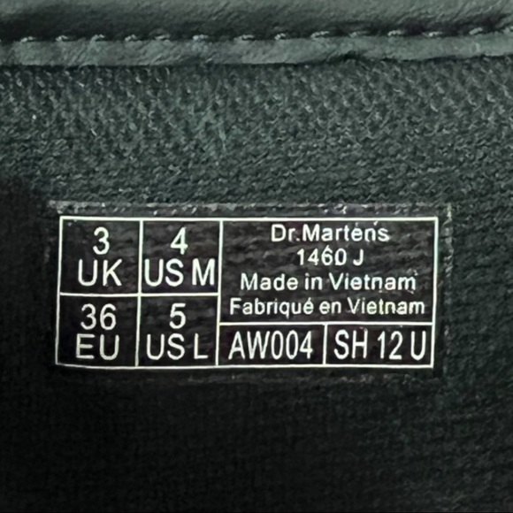 Dr. Martens Acid Pink Smooth Leather 1460 J Boots - Picture 14 of 15